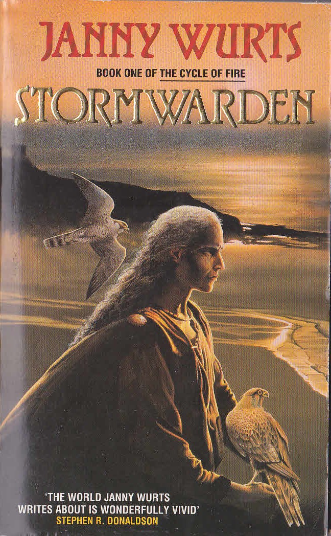 Janny Wurts  STORMWARDEN front book cover image