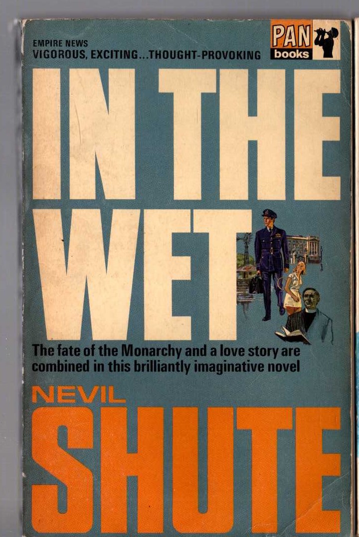 Nevil Shute  IN THE WET front book cover image