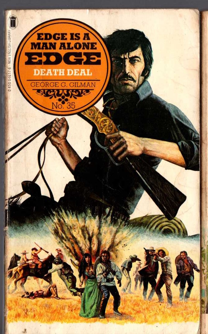 George G. Gilman  EDGE 35: DEATH DEAL front book cover image