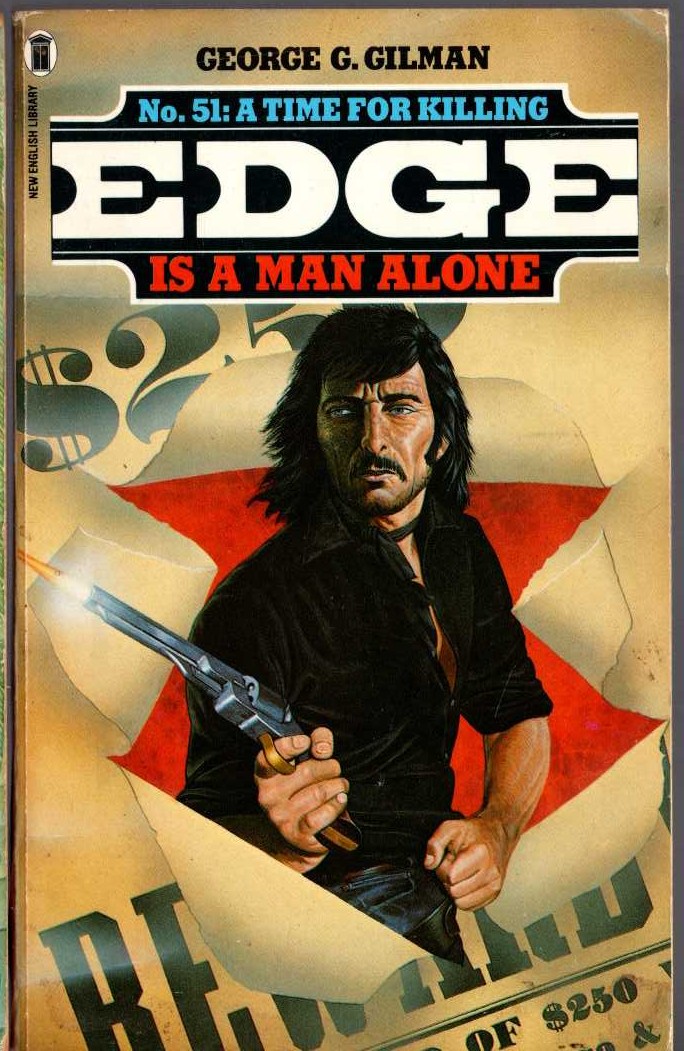 George G. Gilman  EDGE 51: A TIME FOR KILLING front book cover image