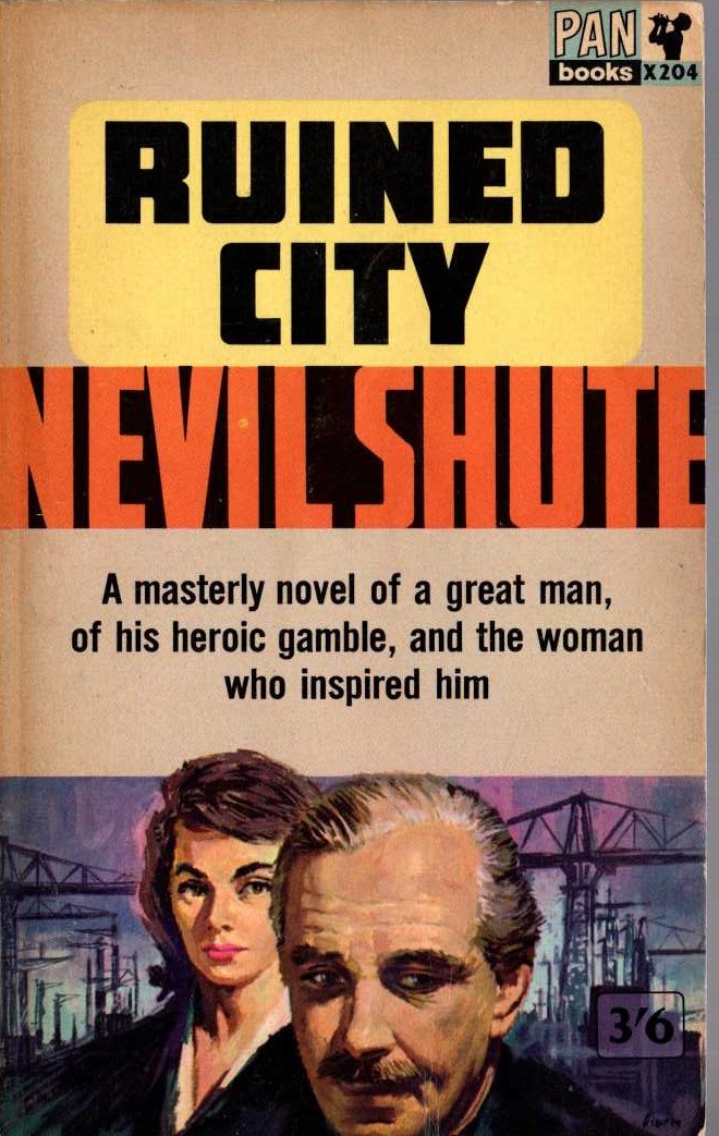 Nevil Shute  RUINED CITY front book cover image