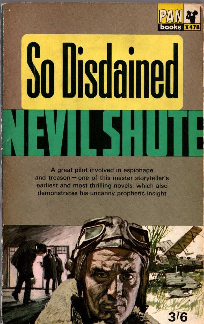 Nevil Shute  SO DISDAINED front book cover image