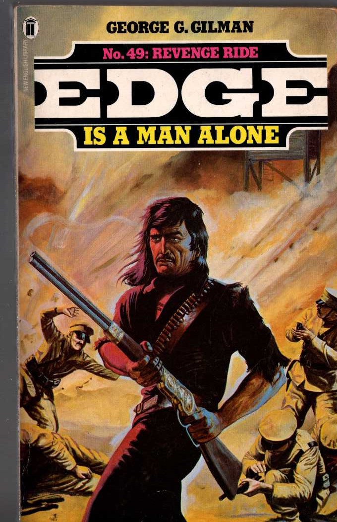 George G. Gilman  EDGE 49: REVENGE RIDE front book cover image