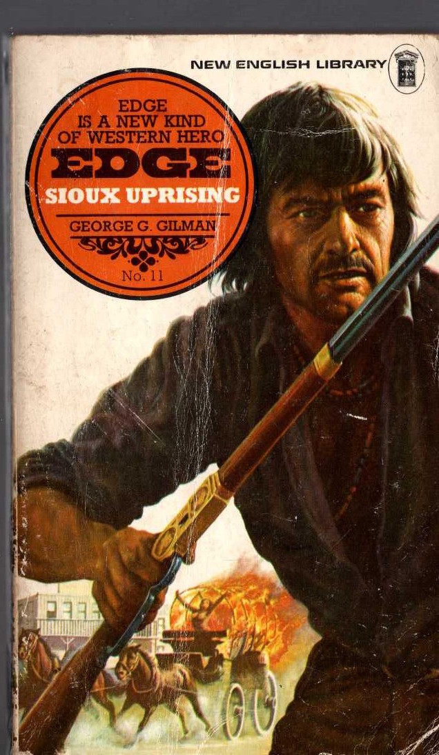 George G. Gilman  EDGE 11: SIOUX UPRISING front book cover image
