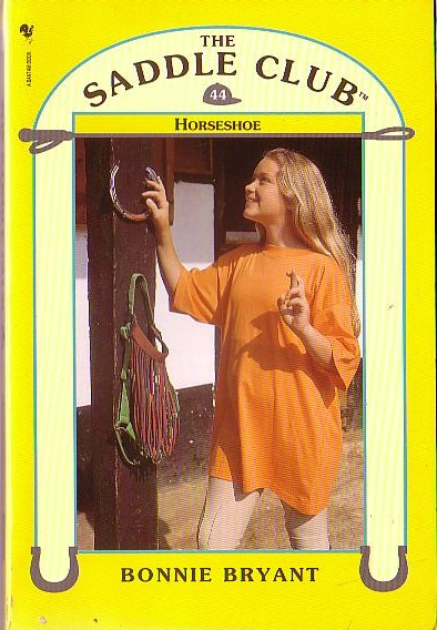 Bonnie Bryant  THE SADDLE CLUB 44: Horseshoe front book cover image