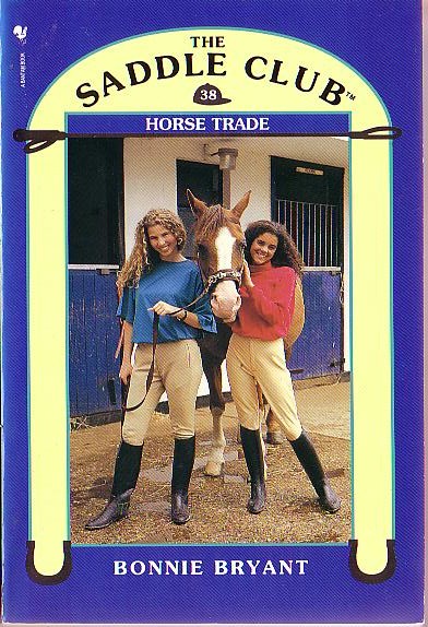 Bonnie Bryant  THE SADDLE CLUB 38: Horse Trade front book cover image