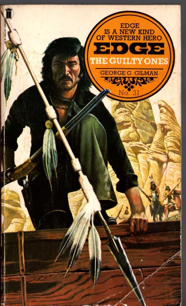 George G. Gilman  EDGE 31: THE GUILTY ONES front book cover image