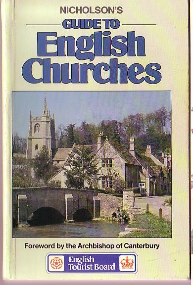 Anonymous-Various-TRAVEL-AND-TOPOGRAPHY-BOOKS   ENGLISH CHURCHES, Nicholson's Guide to front book cover image