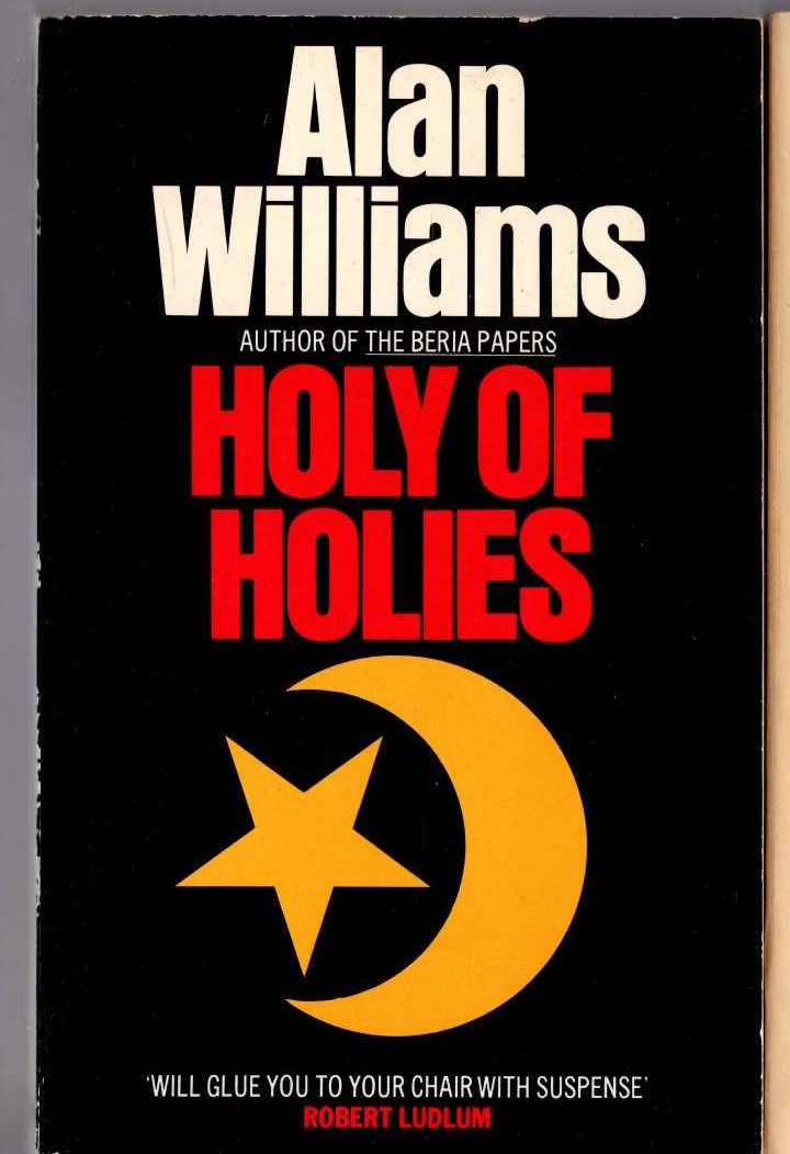 Alan Williams  HOLY OF HOLIES front book cover image
