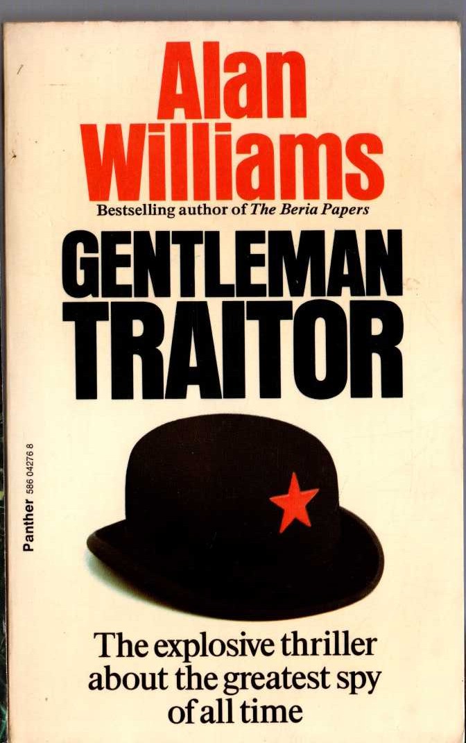 Alan Williams  GENTLEMAN TRAITOR front book cover image