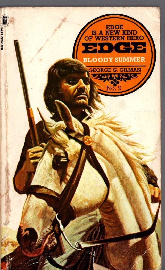 George G. Gilman  EDGE 9: BLOODY SUMMER front book cover image