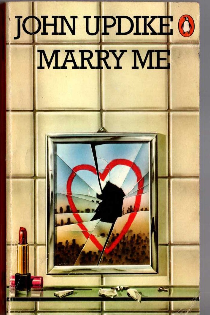 John Updike  MARRY ME front book cover image