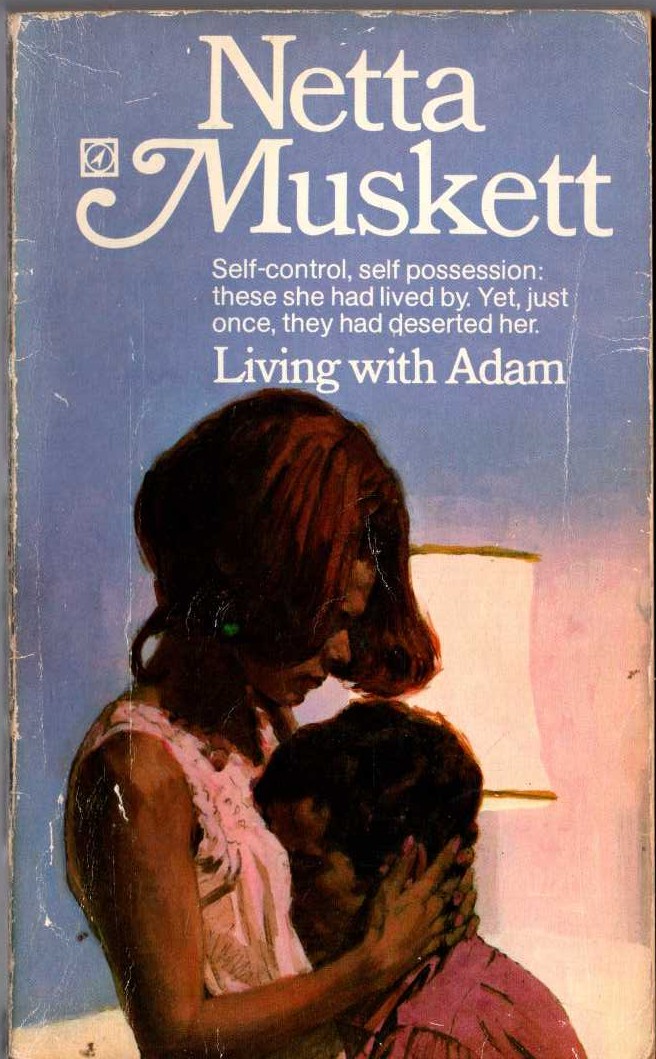 Netta Muskett  LIVING WITH ADAM front book cover image