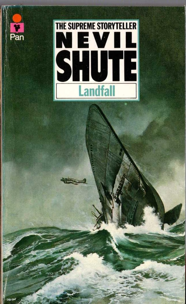Nevil Shute  LANDFALL front book cover image