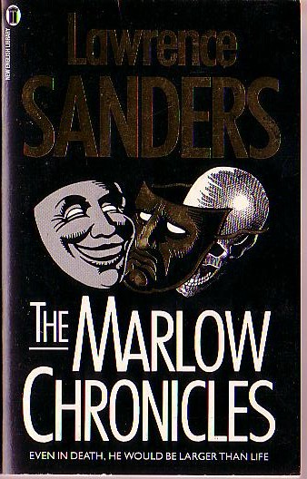 Lawrence Sanders  THE MARLOW CHRONICLES front book cover image