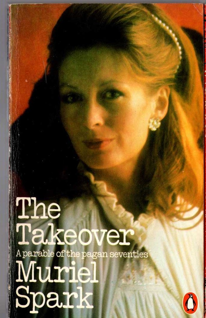 Muriel Spark  THE TAKEOVER front book cover image