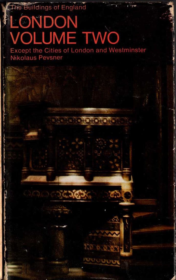 LONDON 2. except the Cities of London and Westminster front book cover image