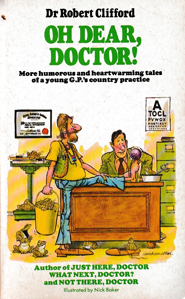 Dr.Robert Clifford  OH DEAR, DOCTOR! front book cover image