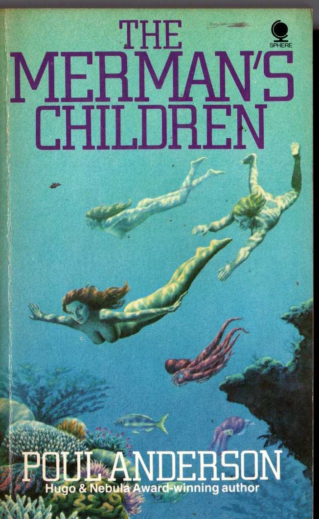 Poul Anderson  THE MERMAN'S CHILDREN front book cover image