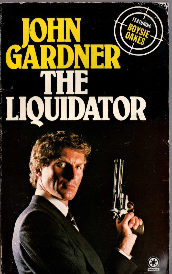 John Gardner  THE LIQUIDATOR front book cover image
