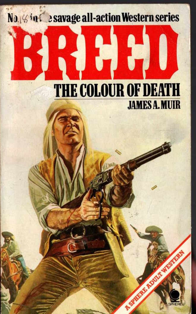 James A. Muir  BREED 18: THE COLOUR OF DEATH front book cover image