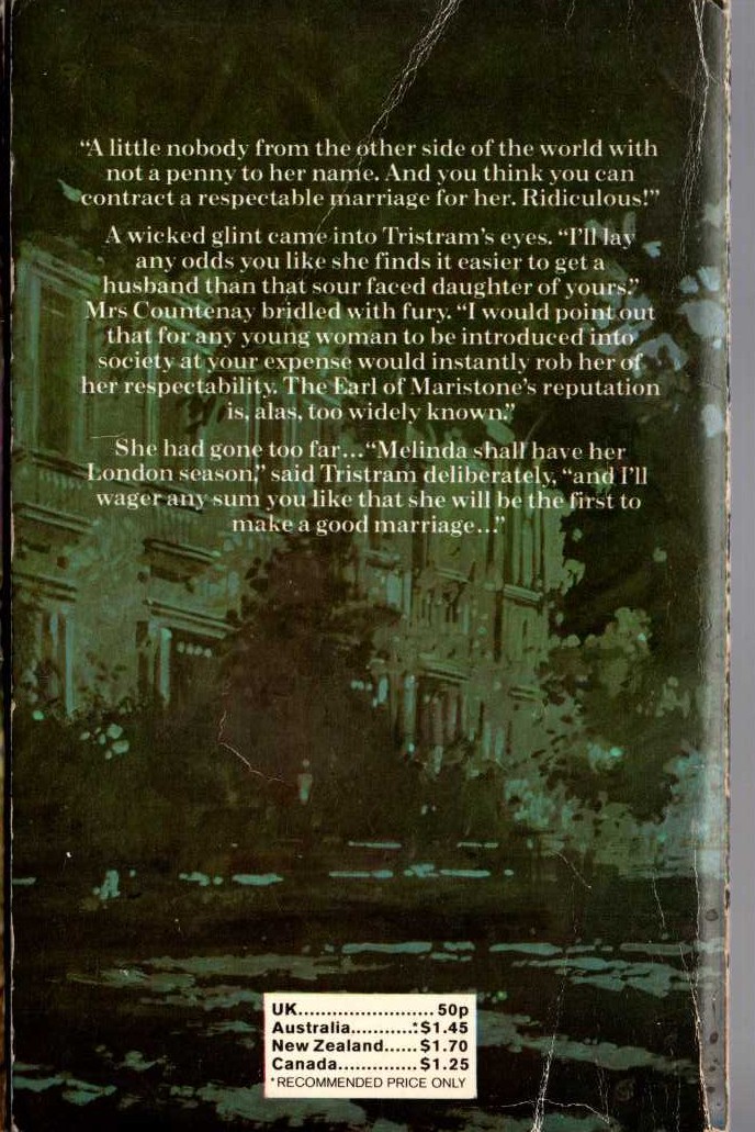 Sylvia Thorpe  THE SCAPEGRACE magnified rear book cover image
