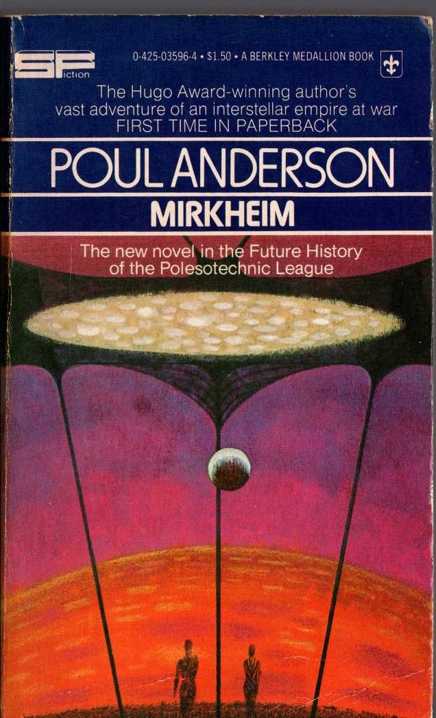 Poul Anderson  MIRKHEIM front book cover image