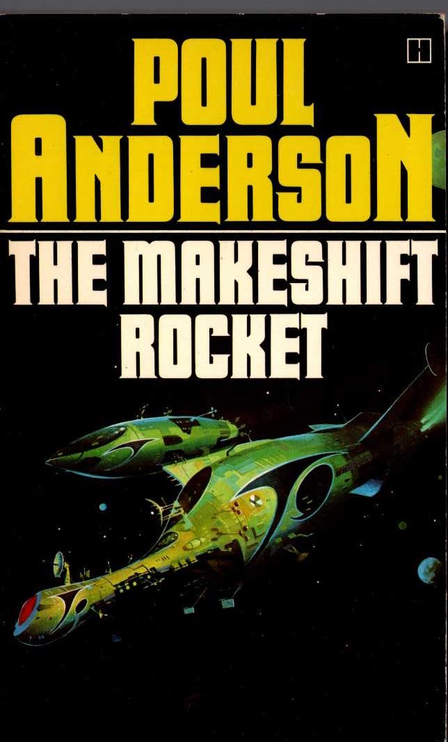 Poul Anderson  THE MAKESHIFT ROCKET front book cover image