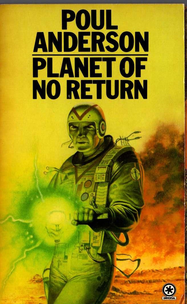 Poul Anderson  PLANET OF NO RETURN front book cover image