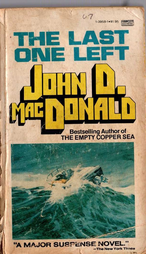 John D. MacDonald  THE LAST ONE LEFT front book cover image