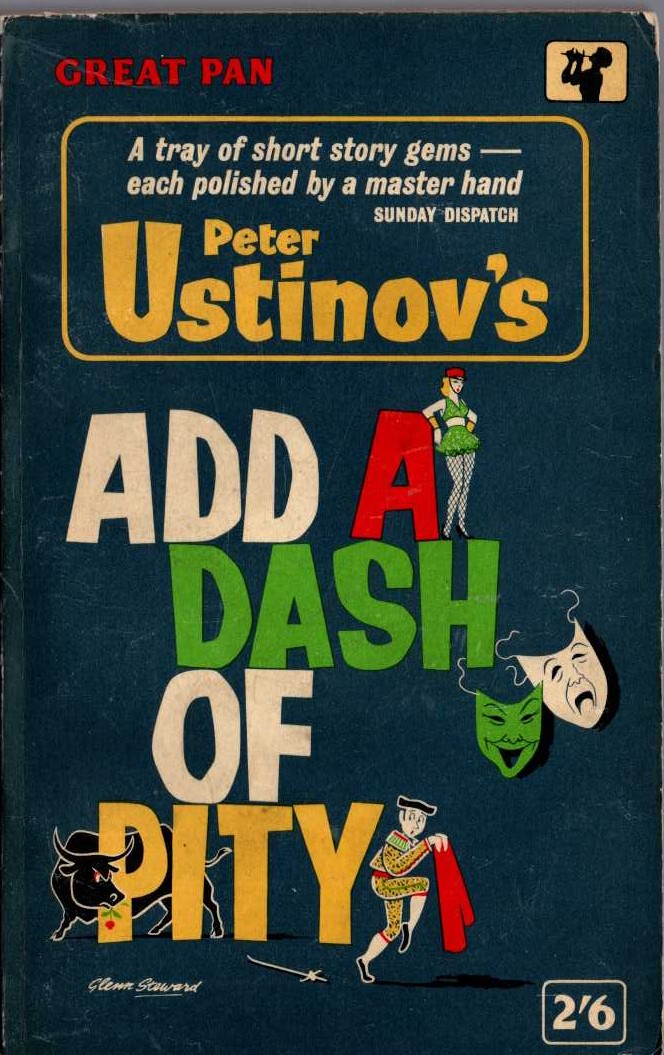 Peter Ustinov  ADD A DASH OF PITY front book cover image