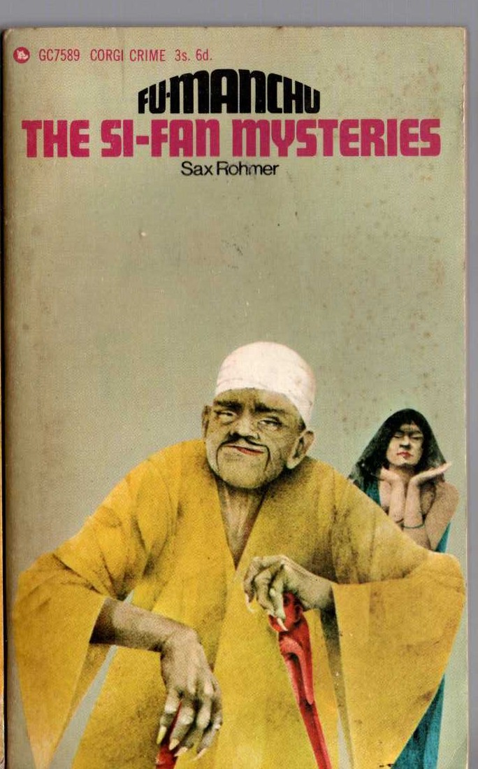Sax Rohmer  THE SI-FAN MYSTERIES front book cover image