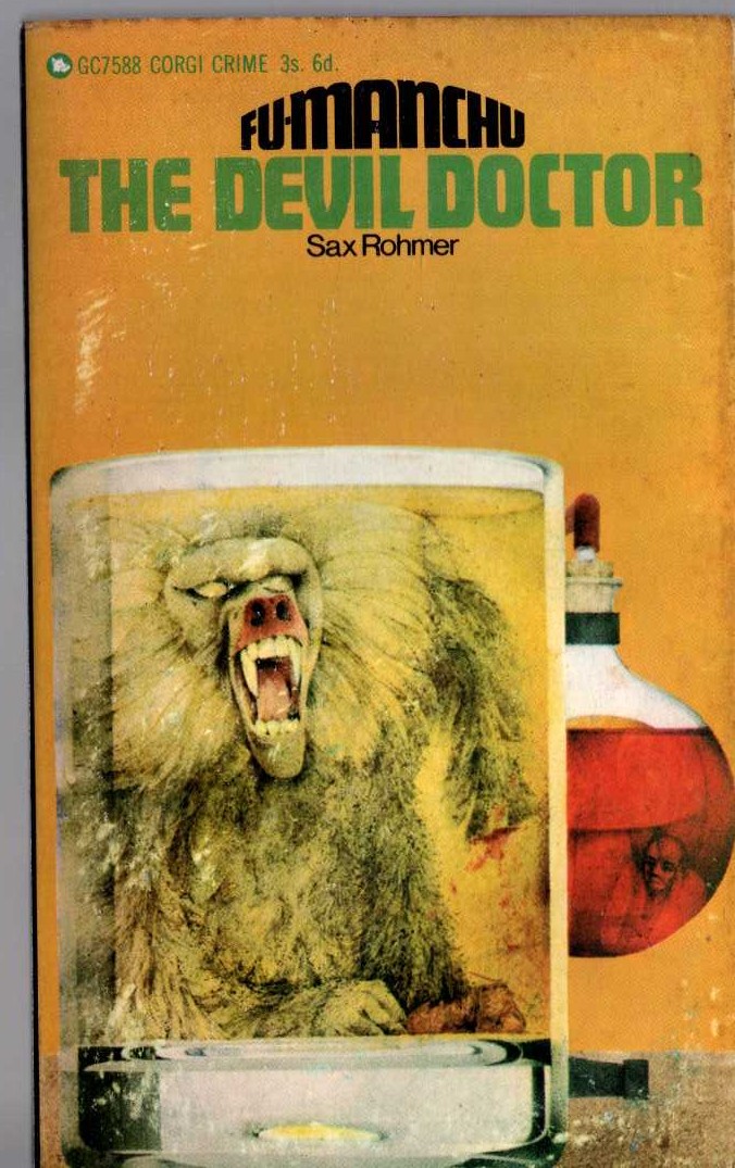 Sax Rohmer  THE DEVIL DOCTOR front book cover image