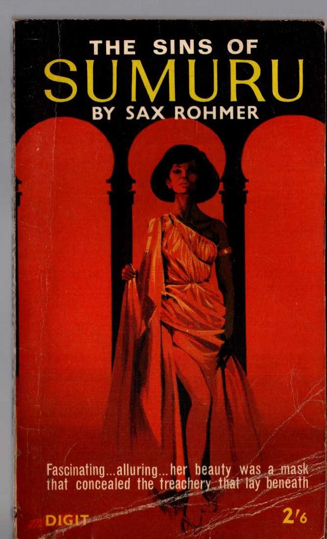 Sax Rohmer  THE SINS OF SUMURU front book cover image
