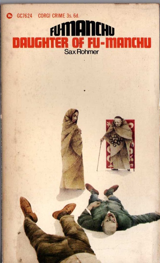 Sax Rohmer  DAUGHTER OF FU-MANCHU front book cover image