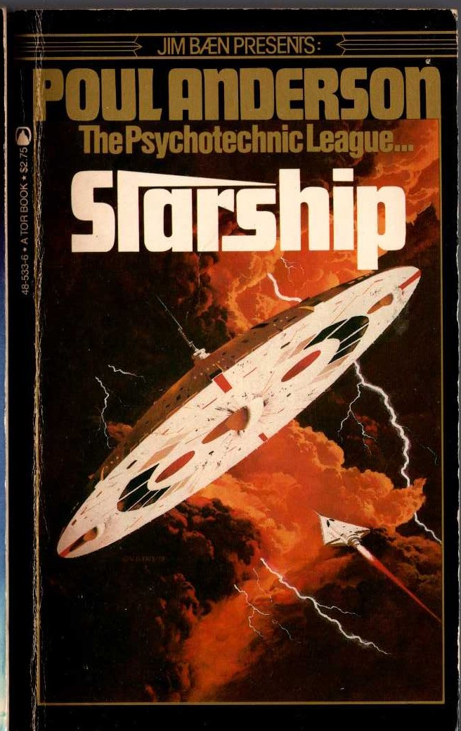 Poul Anderson  STARSHIP front book cover image