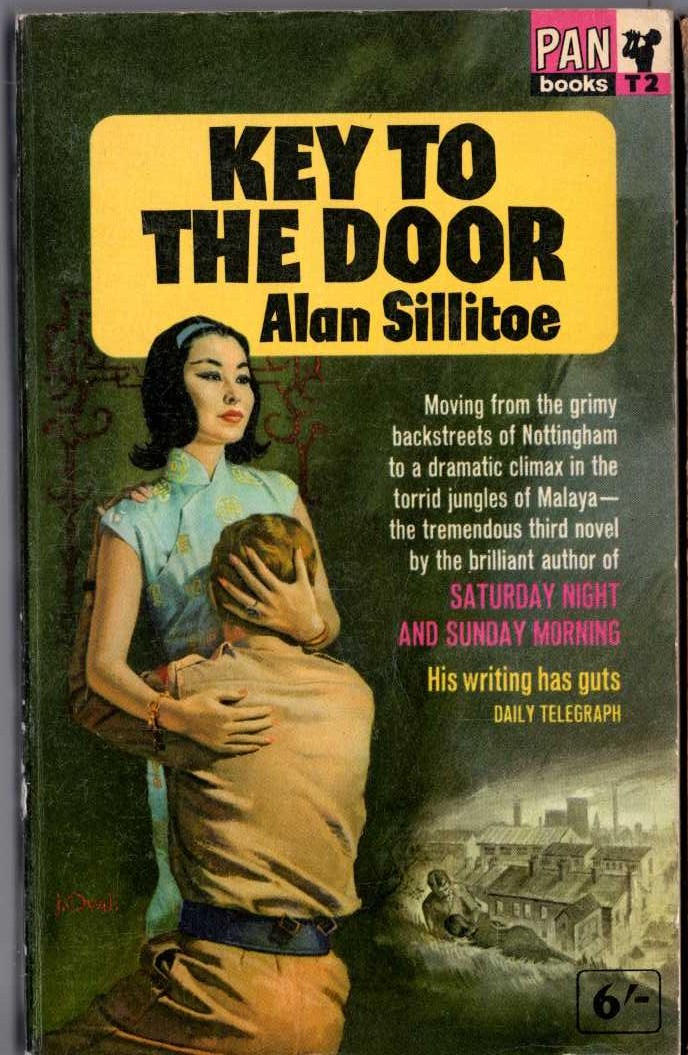 Alan Sillitoe  KEY TO THE DOOR front book cover image