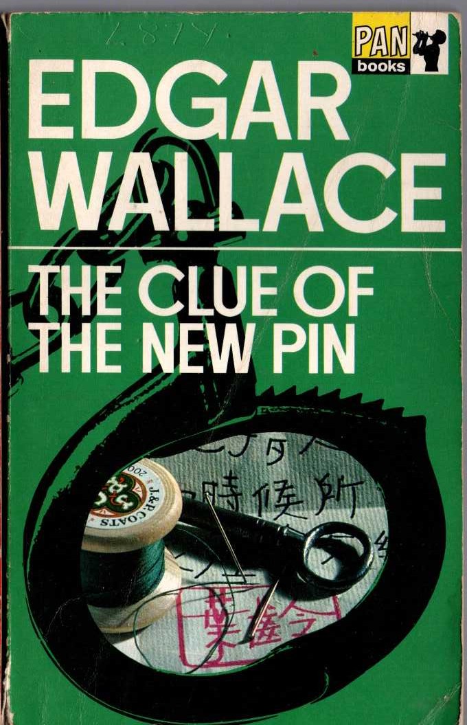 Edgar Wallace  THE CLUE OF THE NEW PIN front book cover image