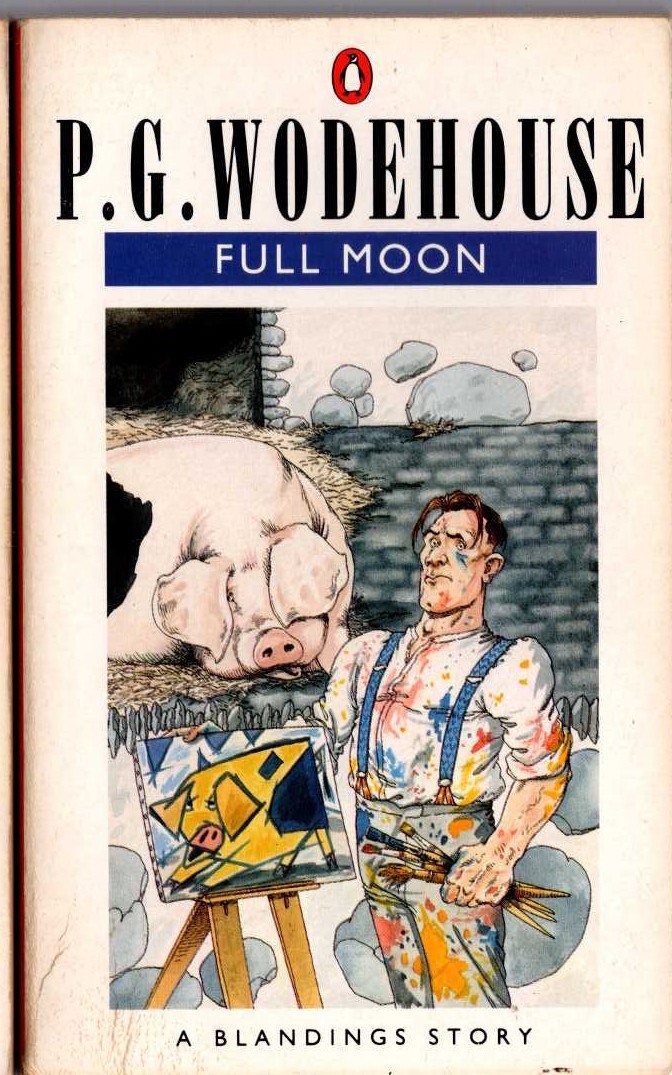 P.G. Wodehouse  FULL MOON front book cover image