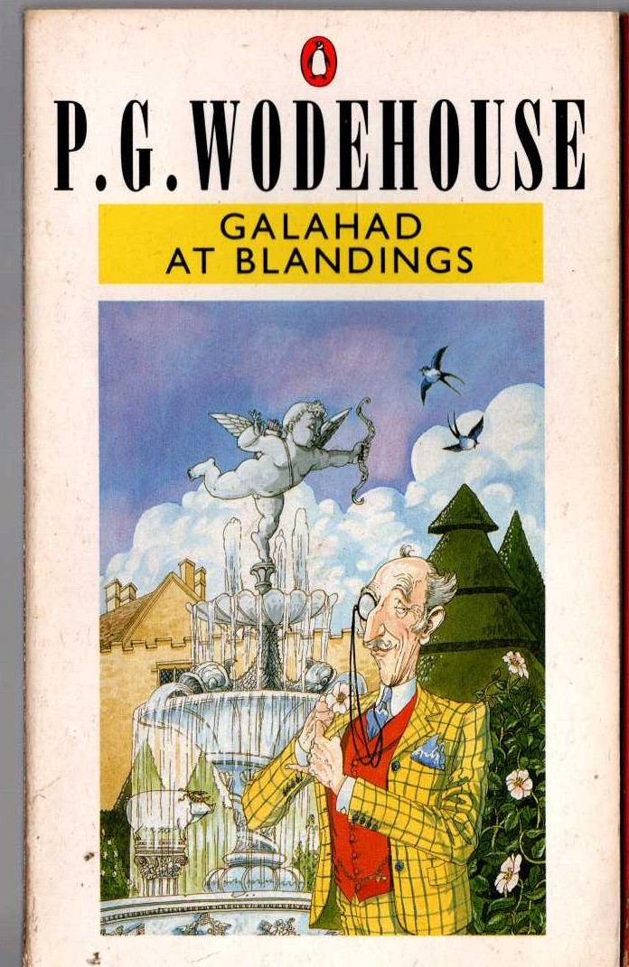 P.G. Wodehouse  GALAHAD AT BLANDINGS front book cover image