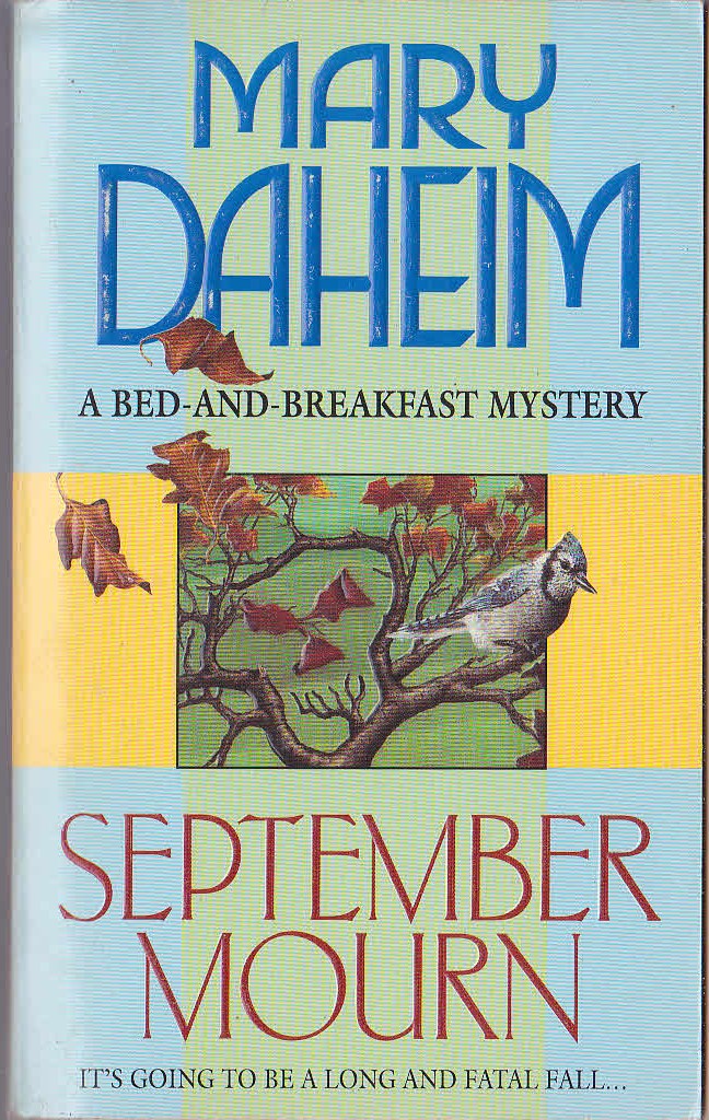 Mary Daheim  SEPTEMBER MOURN front book cover image