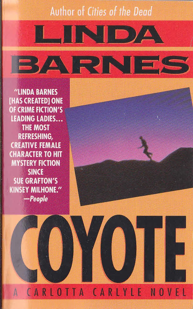 Linda Barnes  COYOTE front book cover image