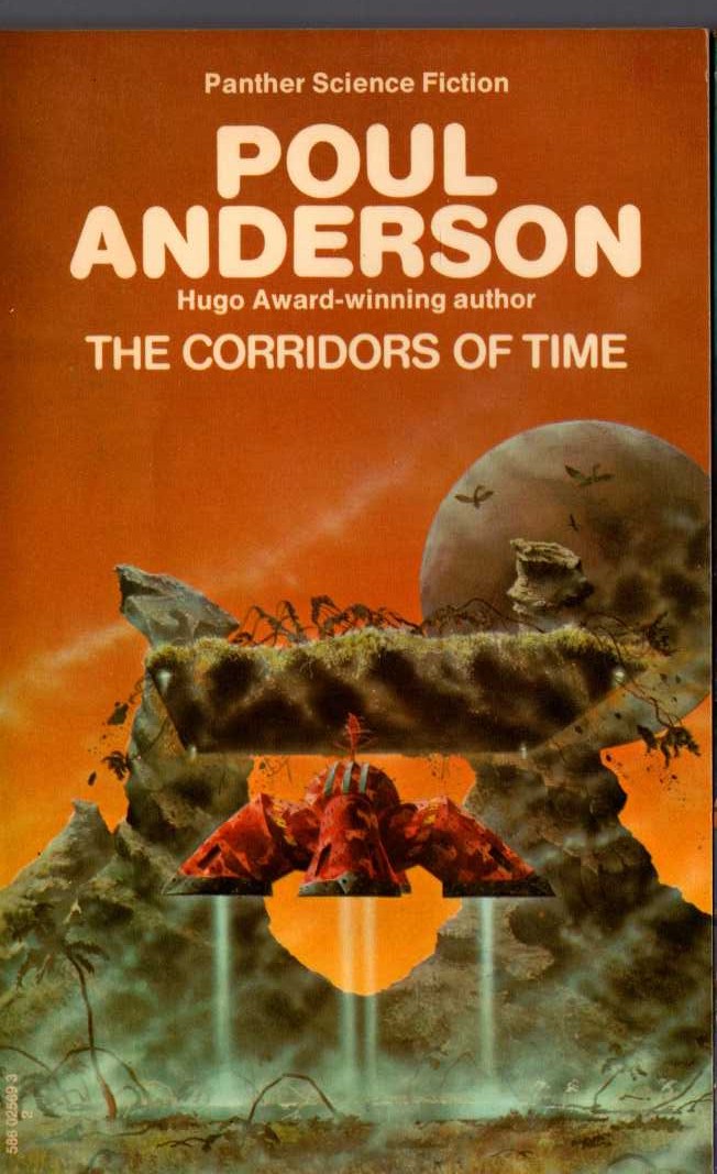 Poul Anderson  THE CORRIDORS OF TIME front book cover image