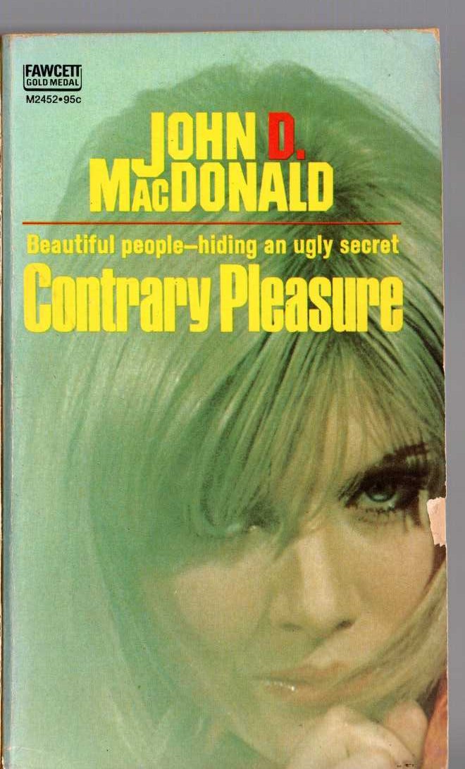 John D. MacDonald  CONTRARY PLEASURE front book cover image