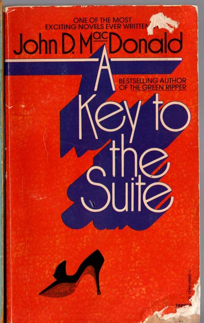 John D. MacDonald  A KEY TO THE SUITE front book cover image