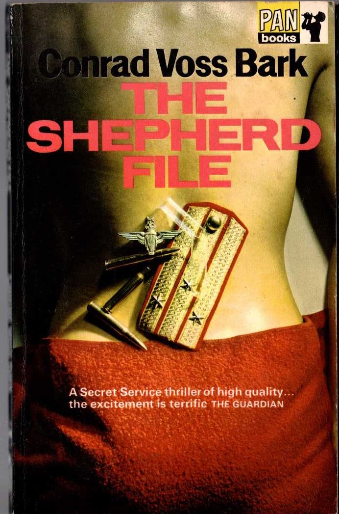 Conrad Voss Bark  THE SHEPHERD FILE front book cover image