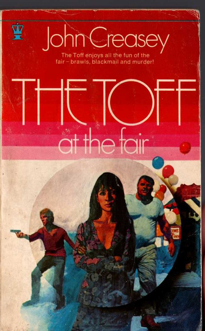 John Creasey  THE TOFF AT THE FAIR front book cover image