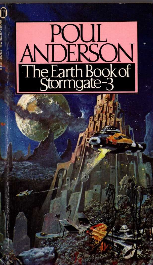 Poul Anderson  THE EARTH BOOK OF STORMGATE - 3 front book cover image