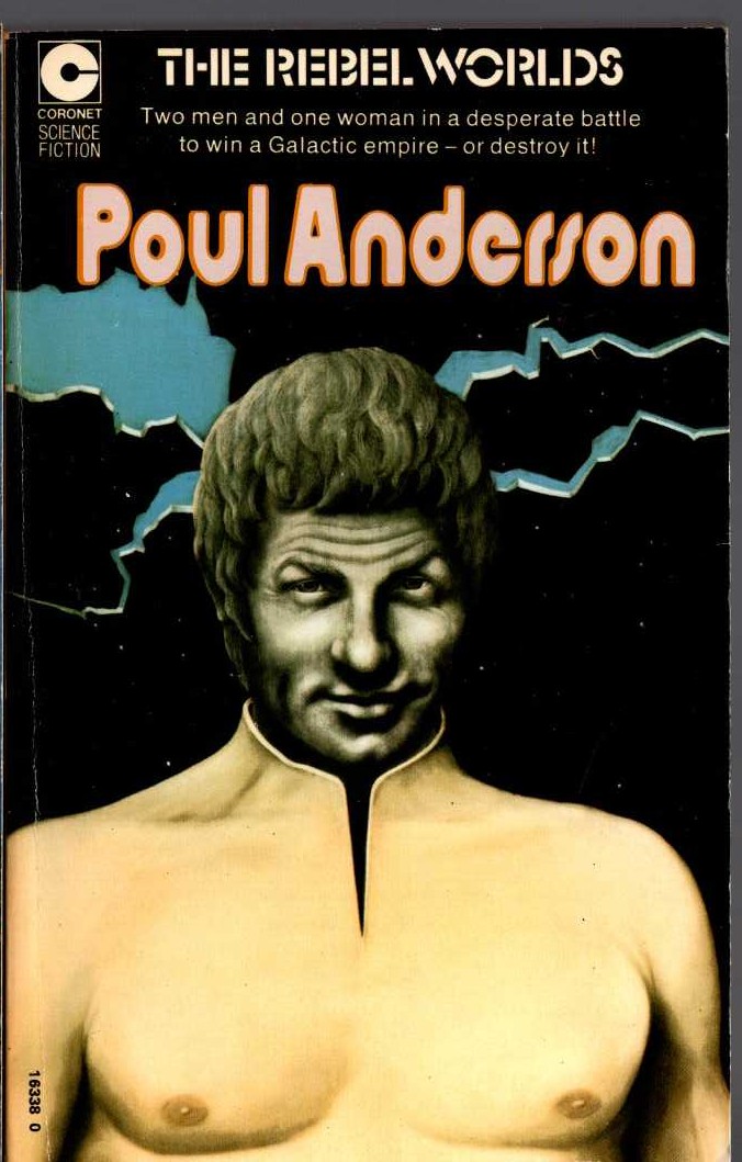 Poul Anderson  THE REBEL WORLDS front book cover image