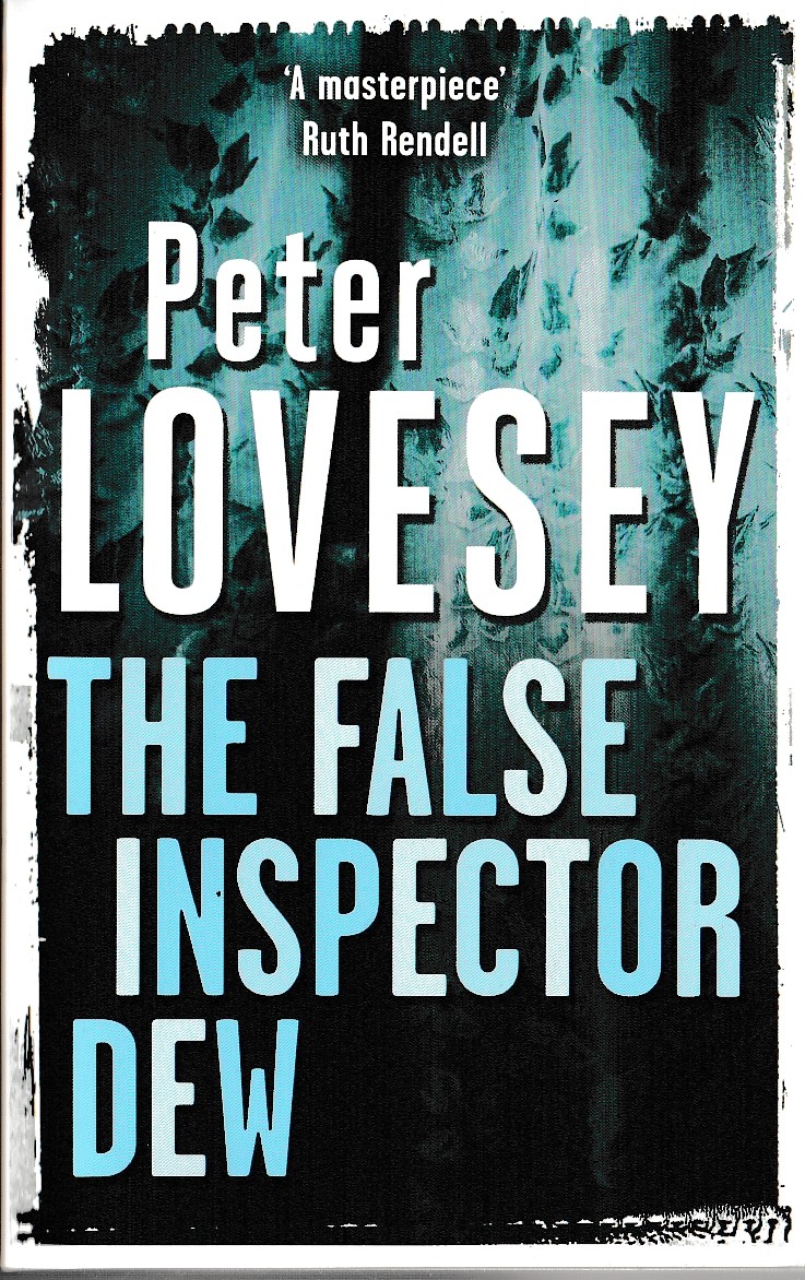 Peter Lovesey  THE FALSE INSPECTOR DEW front book cover image